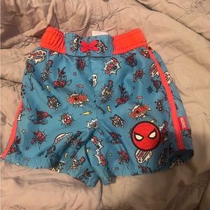 spider-man swim shorts